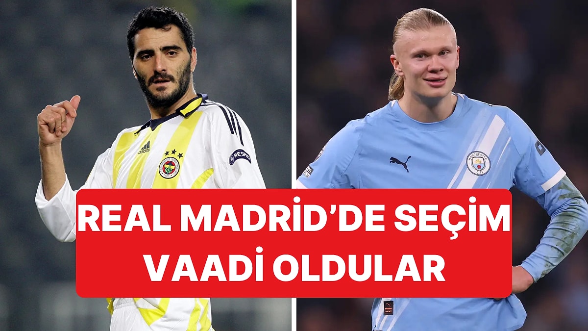 Real Madrid'de Bir Başkan Adayı Seçim Vaadini Soranlara Guiza ve Haaland Yanıtını Verdi