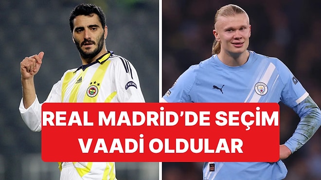 Real Madrid'de Bir Başkan Adayı Seçim Vaadini Soranlara Guiza ve Haaland Yanıtını Verdi