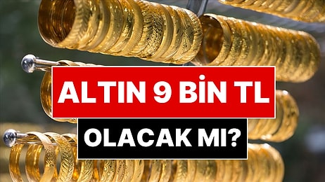 Gram Altının 9 Bin TL Olması Beklenirken Her Şey Bir Anda Değişti