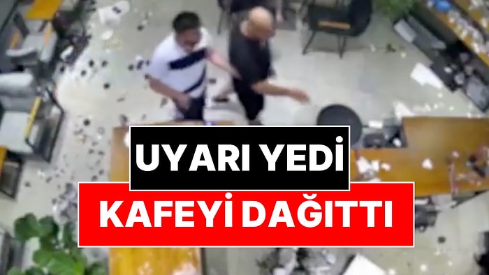 Emir Kipiyle Sipariş Veren Müşteri Uyarılınca Kafeyi Savaş Alanına Çevirdi