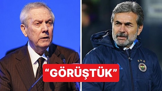 Aziz Yıldırım Merak Edilen Konuyu Açıkladı: "Aykut Kocaman'la Görüştüm"