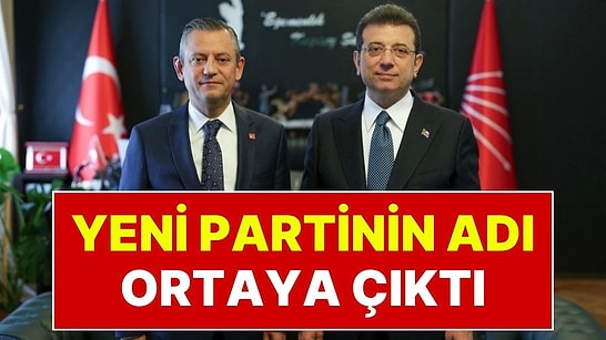 Özgür Özel'in B Planı İfşa Oldu: CHP'ye Alternatif Yeni Partinin Adı Bile Belli!