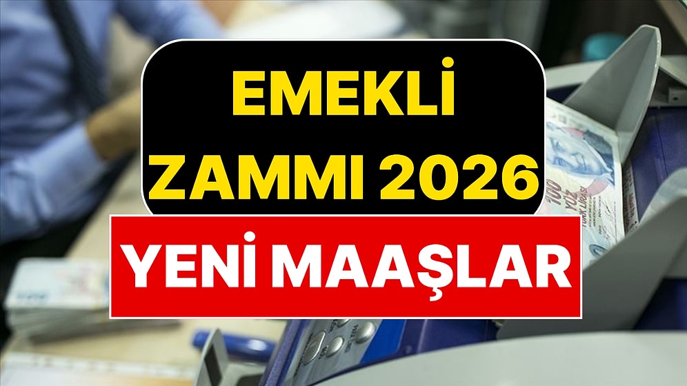 Emekli Zammı 2026 Maaş Tablosu: Emeklinin Maaş Zammı İçin Son 1 Veri Kaldı!