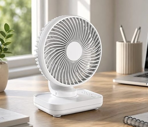Robeve şarjlı masaüstü vantilatör 759,90 TL yerine sadece 649,90 TL!