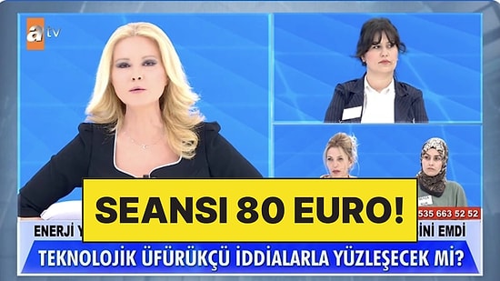 Teknolojik Üfürükçü Pek Çok Kişinin Yaşam Enerjisini Emdi: Müge Anlı'ya Şikayet Yağdı