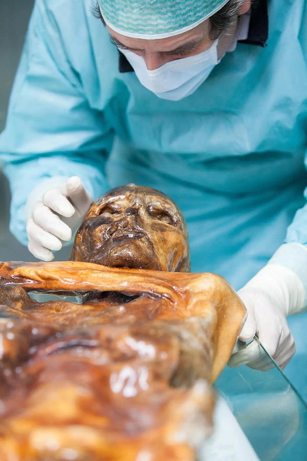 'Buz Adam Ötzi'nin haritası ilk kez en net haliyle ortaya çıktı.