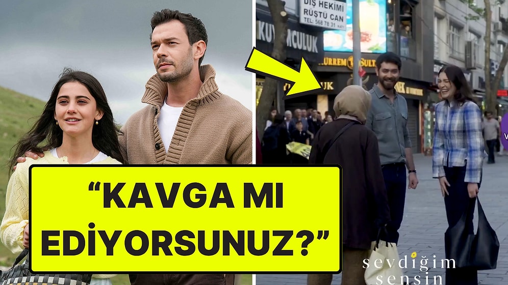 Sevdiğim Sensin'deki Kavga Sahnesini Gerçek Zanneden Teyze Çekime Müdahale Etti