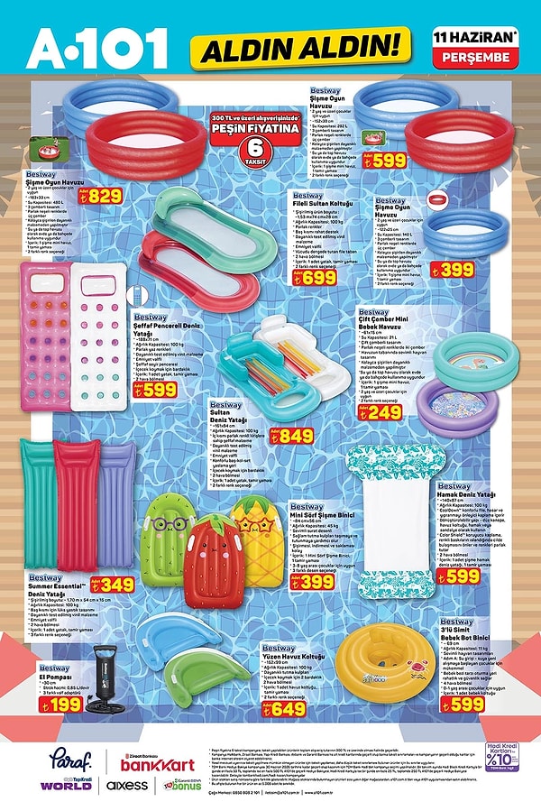 Bestway Şişme Oyun Havuzu 829 TL