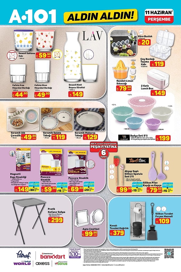 LAV Desenli Saklama Kabı 59,50 TL
