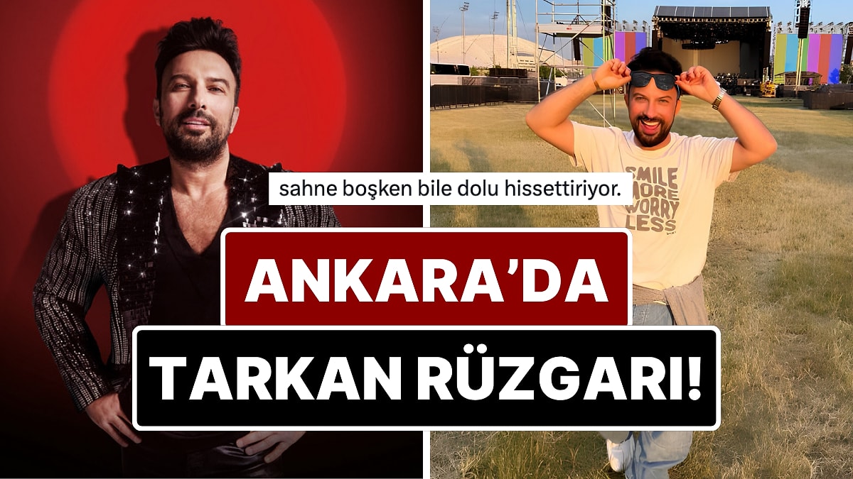 Tarkan'dan Ankara Konseri Öncesi Heyecanlandıran Paylaşım!