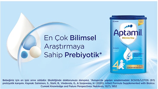 Nutricia’nın Bilimsel Mirası: Aptamil Çocuk Devam Sütleri Bebeklerin Bağışıklığını Desteklemeye Devam Ediyor