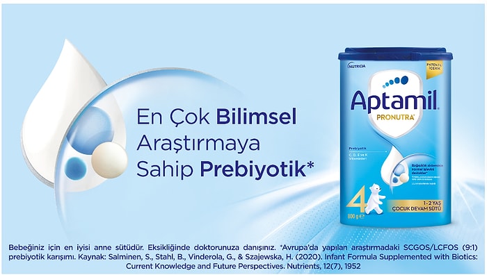 Nutricia’nın Bilimsel Mirası: Aptamil Çocuk Devam Sütleri Bebeklerin Bağışıklığını Desteklemeye Devam Ediyor