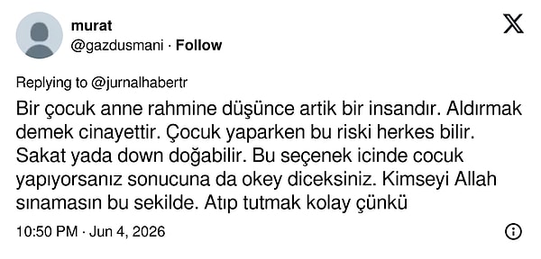 Anneye hak verenler de oldu.