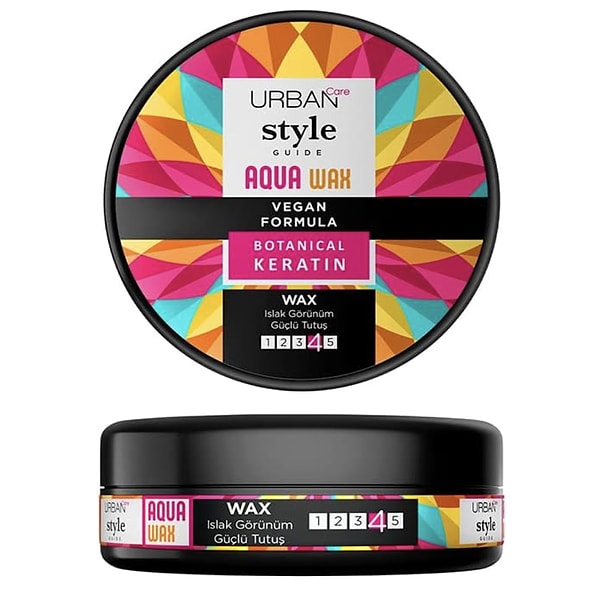 Yaz kombinlerini tamamlayan en popüler saç ürünü Urban Care ıslak görünüm sağlayan wax!