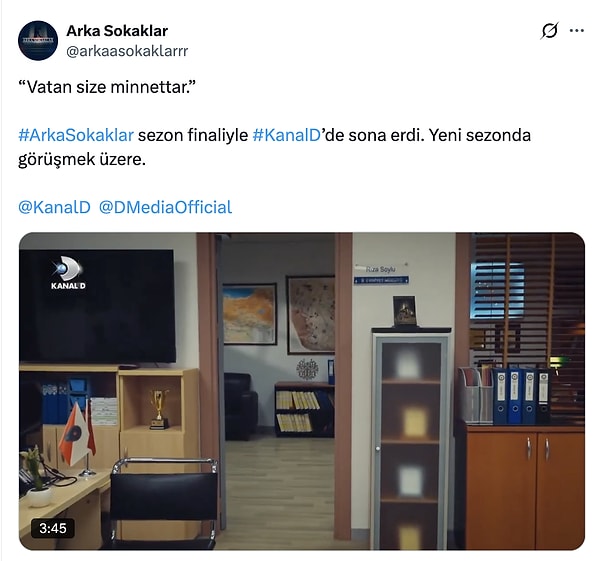 Arka Sokaklar'ın sezon finalinde tüm ekip şehit oldu. Akıllara "Arka Sokaklar bitti mi?" sorusu geldi.