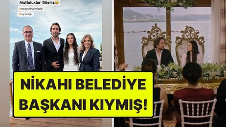 Taşacak Bu Deniz'de Esme ve Adil'in Nikahını Gerçek Belediye Başkanı Kıymış