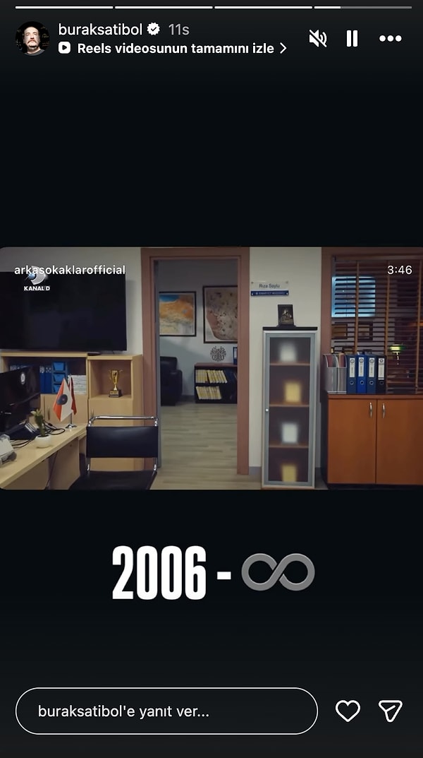 Arka Sokaklar oyuncusu Burak Satıbol'dan final iddialarını doğrulayan paylaşım geldi.