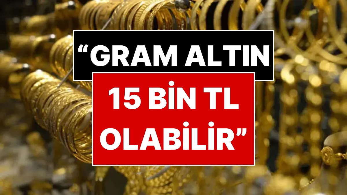 Ekonomist Tuna Kaya'dan Gram Altın İçin 15 Bin TL Senaryosu