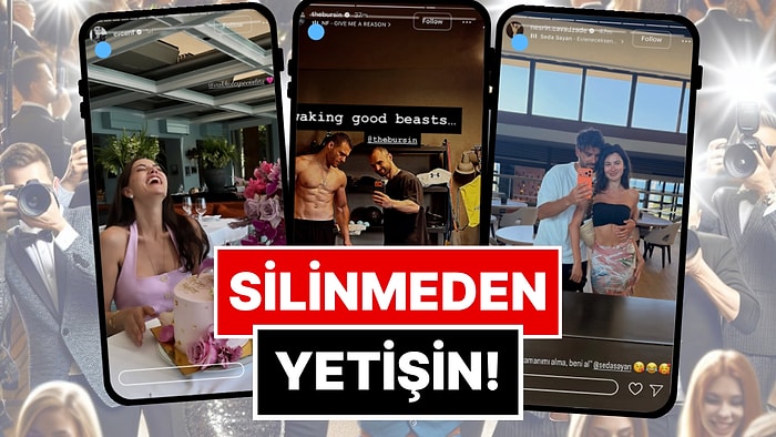 Silinmeden Yetişin: 1-6 Haziran'da Ünlülerin Paylaştığı "Kaçarsa Yazık Olur" Temalı Instagram Hikayeleri
