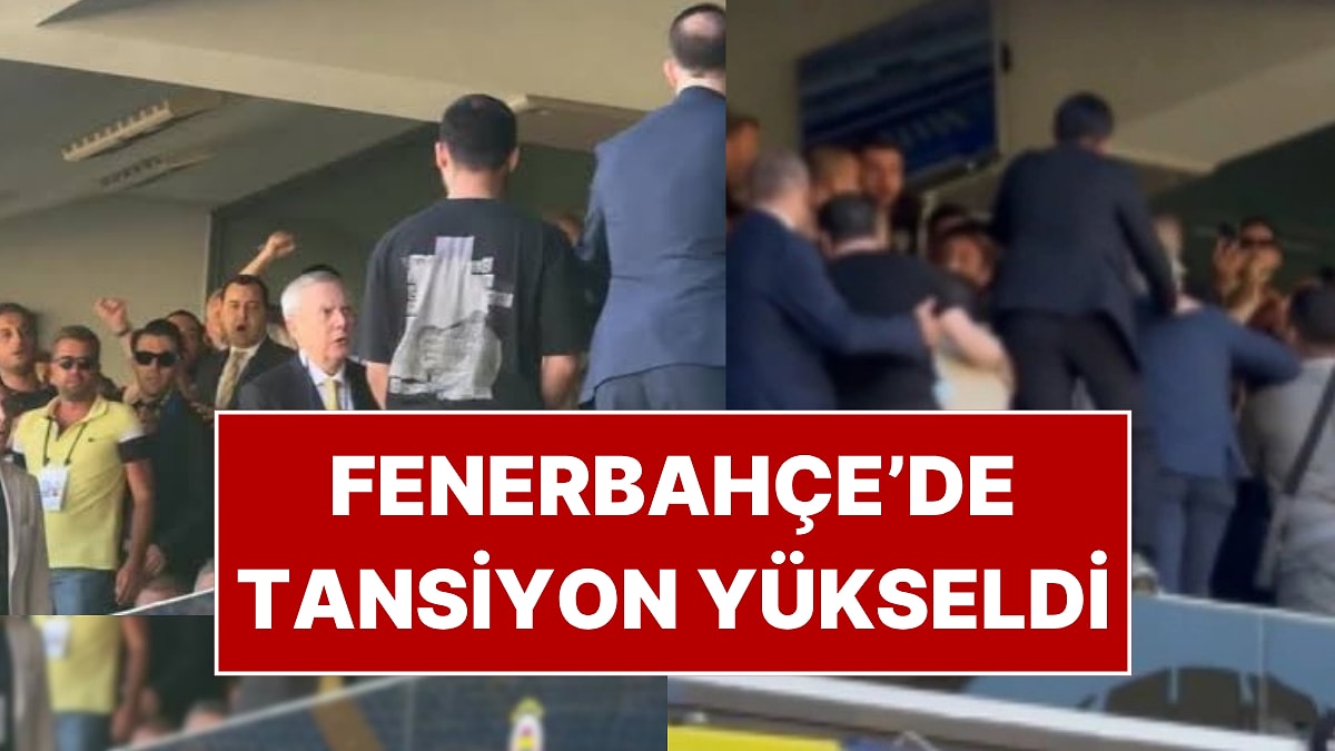 Fenerbahçe'de Kavga Görüntüleri Ortaya Çıktı: Aziz Yıldırım'