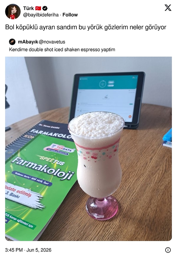 Ayran değil mi şaka mı yapılıyor?