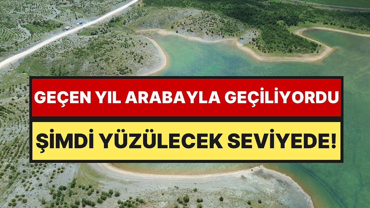 Geçen Yıl Kupkuruydu, Bu Yıl Yeniden Eski Güzelliğine Kavuşt