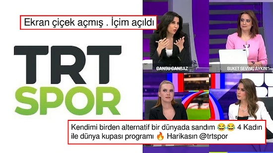 TRT Spor’da Dünya Kupası Programını Sunan Kadın Spikerler Gündem Oldu