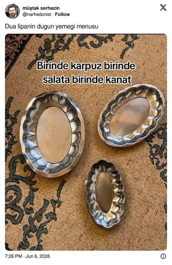 Karpuza meşhur baharatından da serper.