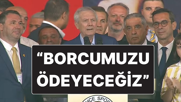 Yeniden Fenerbahçe Başkanlığına Seçilen Aziz Yıldırım’dan İlk Mesaj Geldi