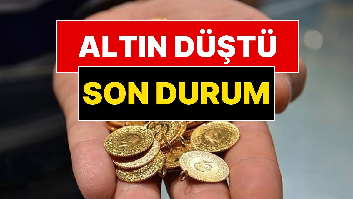 Altın Fiyatları Düşüyor! Gram Altın, Çeyrek Altında Son Duru