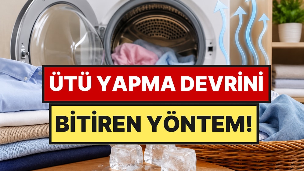 Ütü Yapmayı Tarihe Karıştıran Hile: 3 Tane Kullanmanız Yetiyor