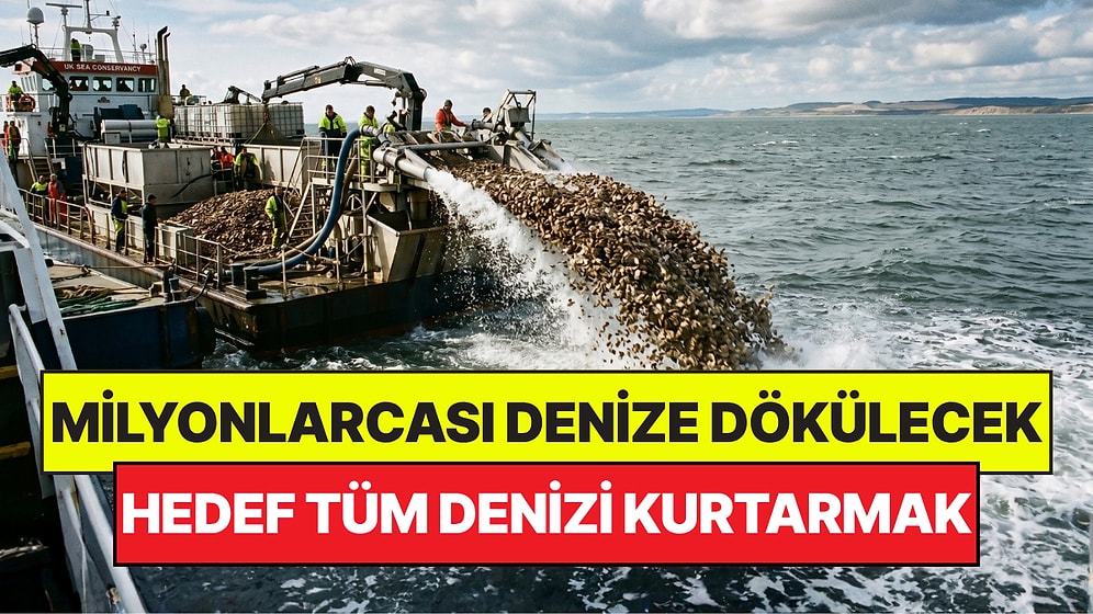Denizi Kurtarmak İçin Suya 15 Milyon İstiridye Bırakacaklar: Hedefte Milyarlar Var