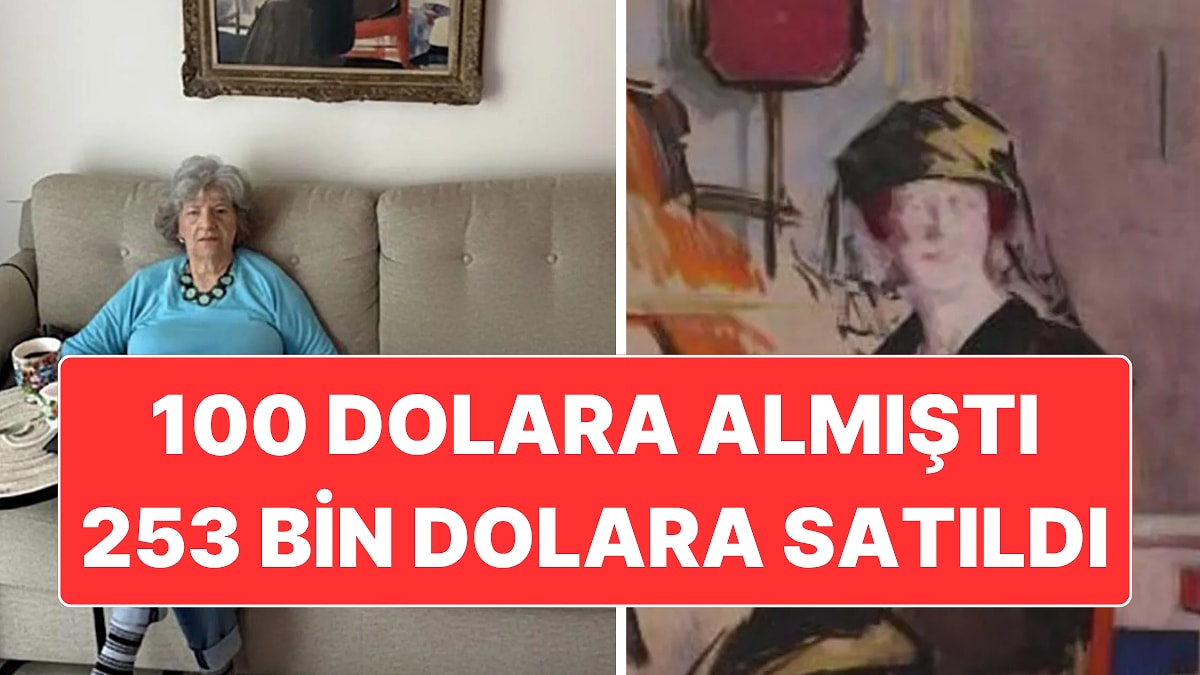 60 Yıl Önce 100 Dolara Alınan Tablo 253 Bin Dolara Satıldı