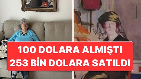 60 Yıl Önce 100 Dolara Alınan Tablo 253 Bin Dolara Satıldı