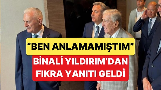 Rahmi Koç'un Fıkrasına Güldüğü İçin Eleştirilen Binali Yıldırım'dan Açıklama Geldi: "Ne Dediğini Anlamamıştım"