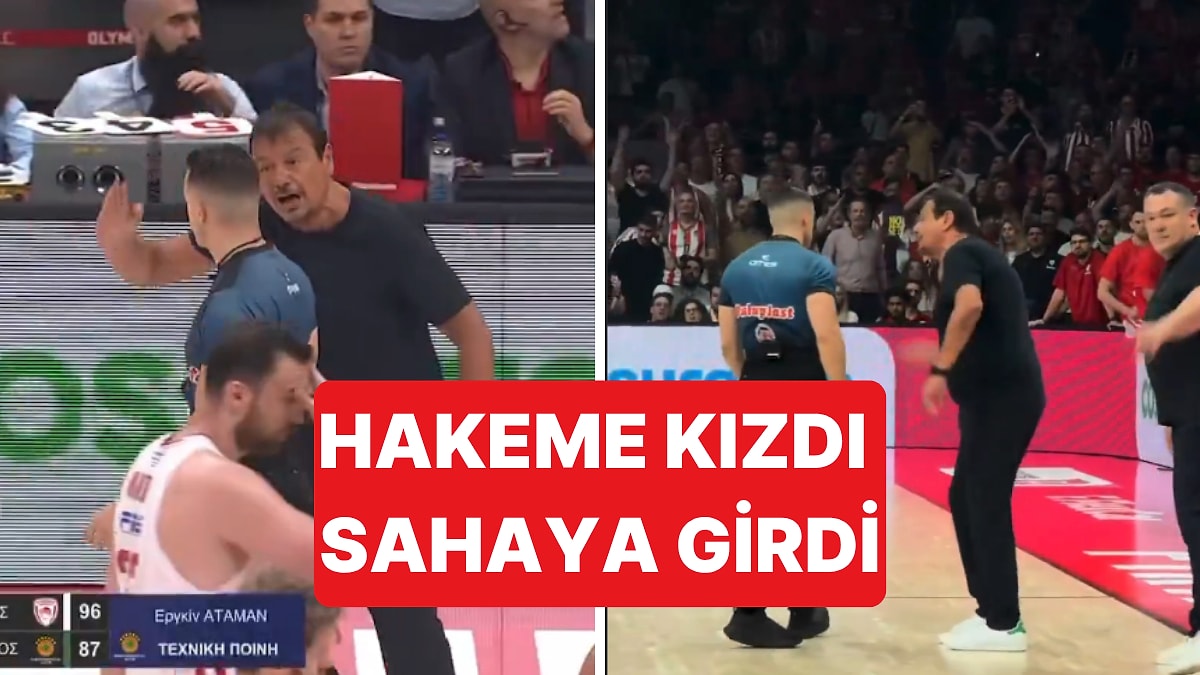 Olympiakos-Panathinaikos Serisinde Ergin Ataman Sa