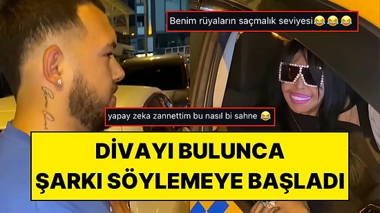 Kuştepe’de Normal Bir Gün: Bülent Ersoy’la Karşılaşan Genç, Divayı Görünce Şarkıya Başladı!