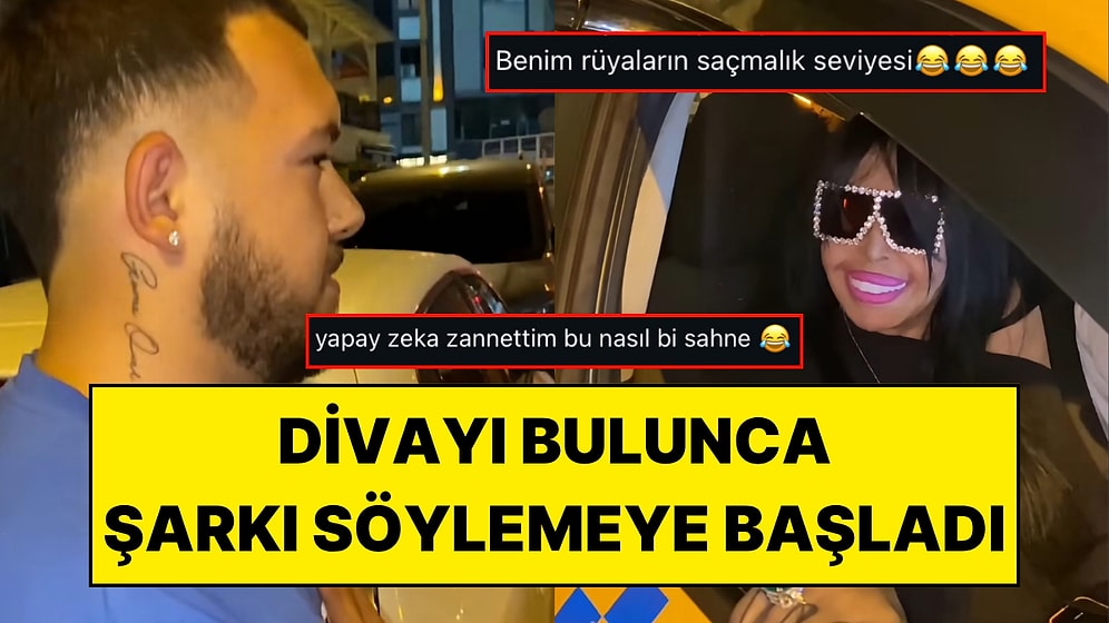 Kuştepe’de Normal Bir Gün: Bülent Ersoy’la Karşılaşan Genç, Divayı Görünce Şarkıya Başladı!