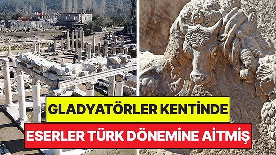 Türkiye'nin Gladyatörler Kentinde Dikkat Çeken Keşif: Eserlerin Çoğu Türk Dönemine Aitmiş