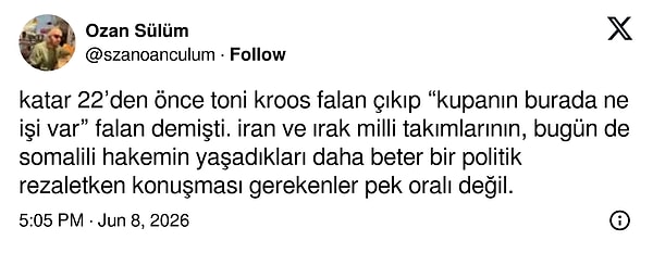 Bazı isimlerin sessiz kalması da eleştirildi.