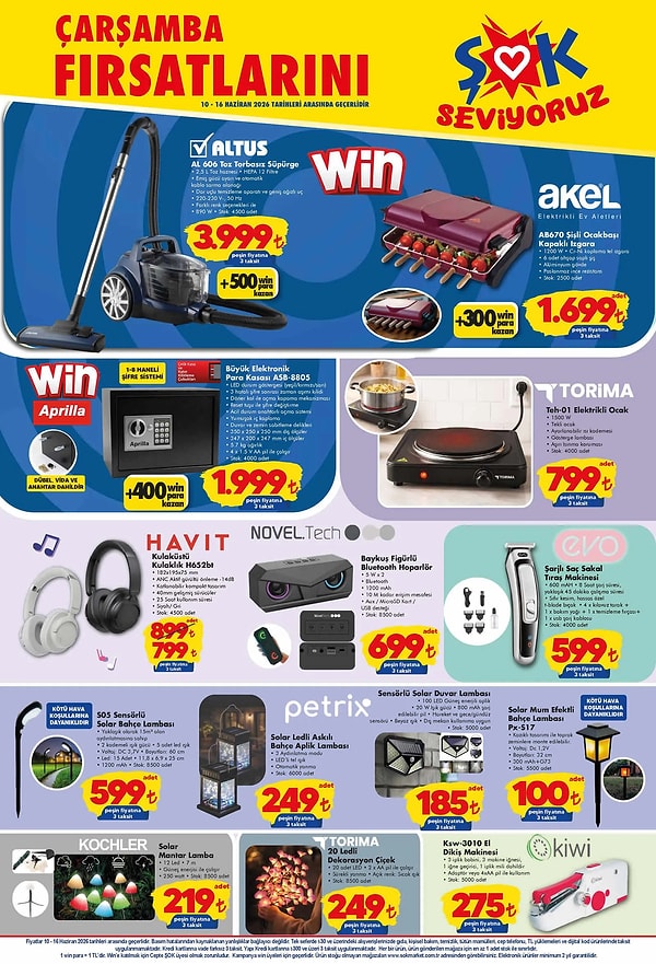 Altus Toz Torbasız Süpürge 3.999 TL