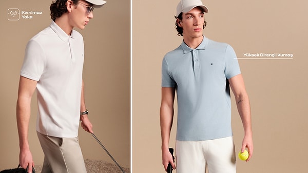 Yaz Gardırobunun En Konforlu Joker Ürünü: Technical Fabric Polo Yaka