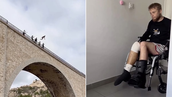 Leap of Horror! Thrill-Seeker Shares Injury Recovery