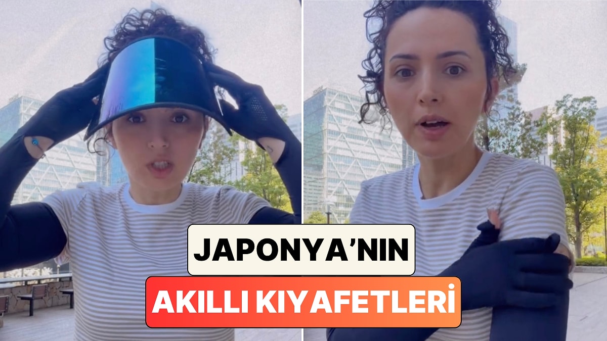 Japonya'da Yaşayan Türk Sıcaklarla Mücadele Eden Akıllı Kıyafetleri Paylaştı