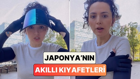 Japonya'da Yaşayan Türk Yaz Sıcaklarıyla Mücadele Eden Akıllı Kıyafetleri Paylaştı