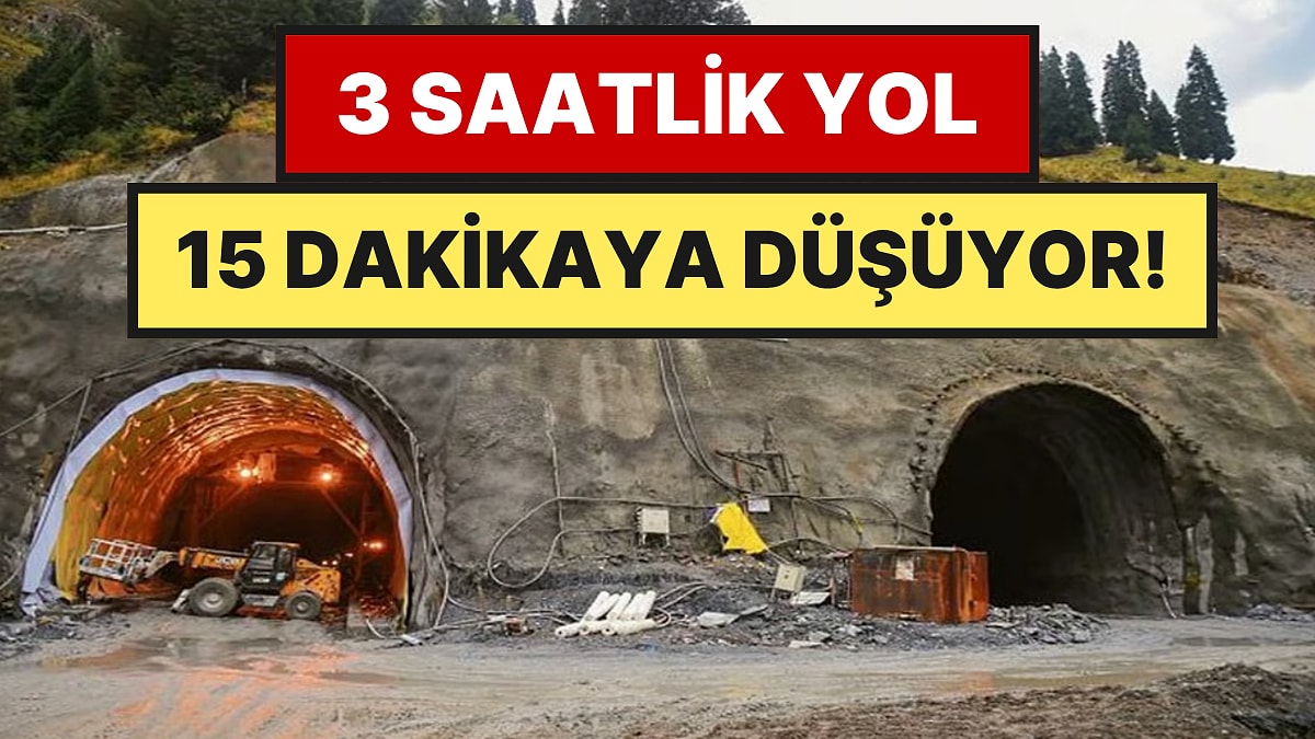 3 Saatlik Yol 15 Dakikaya Düşüyor: Karın 7 Ay Kapa
