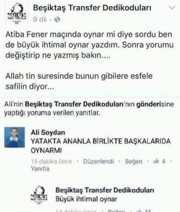 Ayıp ya...