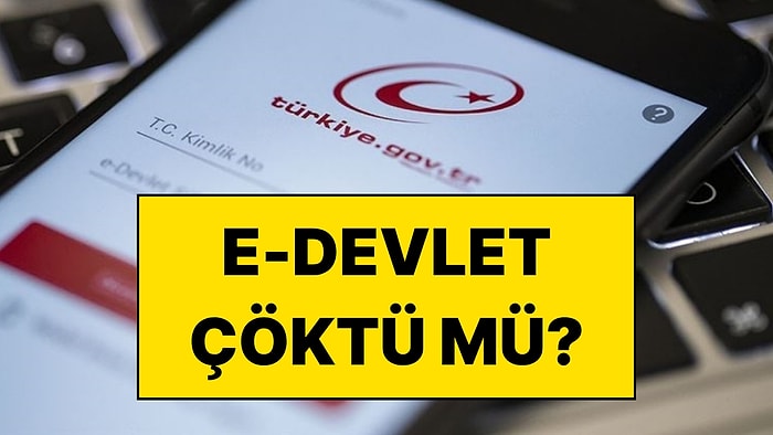 e-Devlet Çöktü mü? e-Devlet'e Siber Saldırı mı Düzenlendi? DMM'den Jet Açıklama!