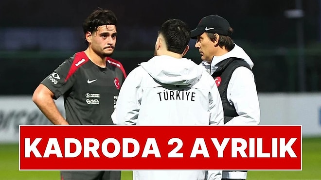 Aral Şimşir ve Demir Ege Tıknaz, A Milli Takımın Dünya Kupası Kampından Ayrıldı