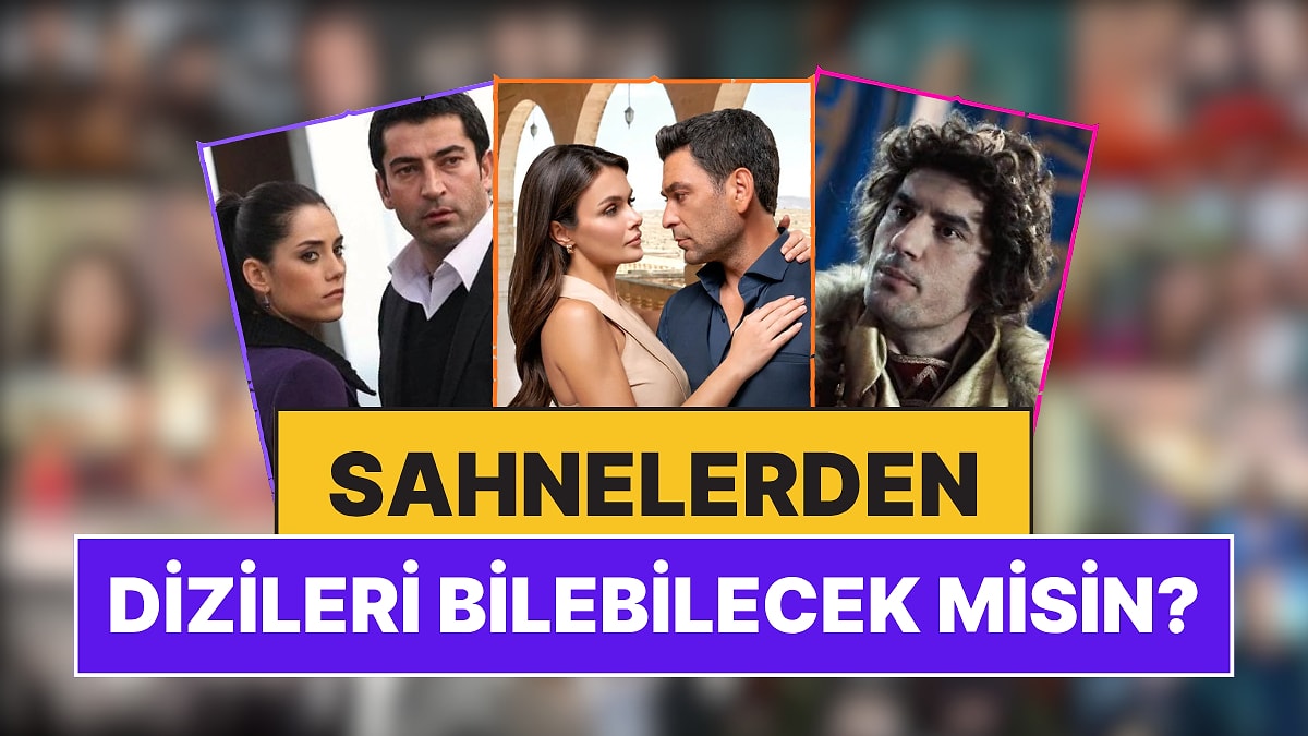 Sahnelerden yerli dizileri tahmin etme oyunu yayınlandı